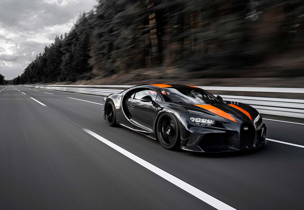Bugatti Chiron Geschwindigkeitsrekorde