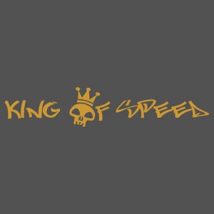Aufkleber „KING OF SPEED“