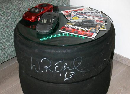 Beistelltisch LED Motorsport